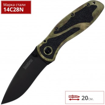 Нож KERSHAW 1670CAMO BLUR CAMO